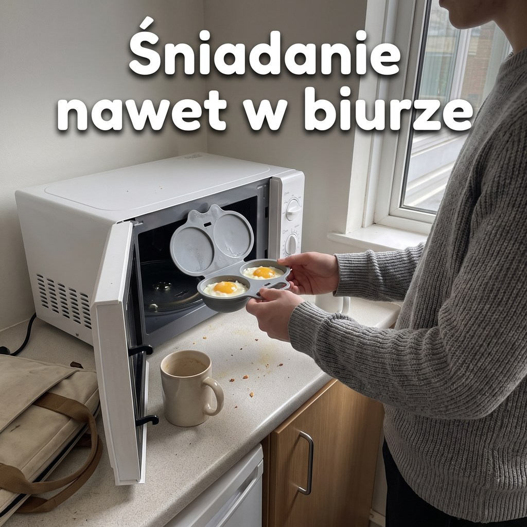 Śniadanie nawet w biurze